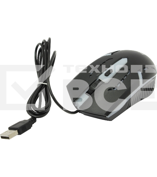 Мышь проводная Defender Flash MB-600L черный, 1200 dpi, USB, кнопки - 4