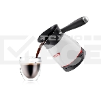 Электрическая турка Centek CT-1080 W (белый) 0.5л, 1000Вт, нерж.сталь, съемная мягкая ручка, крышка, фото5