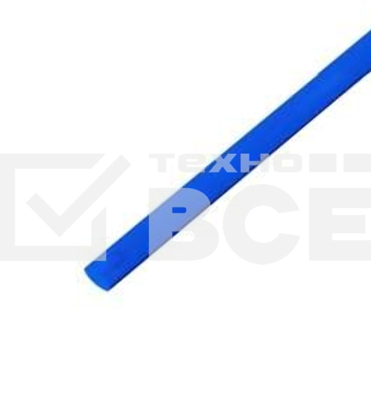 Трубка термоусадочная 4.0/2.0 1м син. Rexant 20-4005