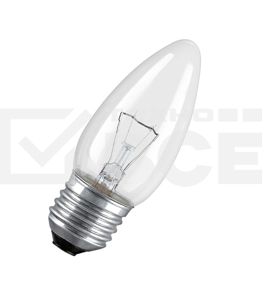 Лампа накаливания LEDVANCE CLASSIC B CL 40W E27 OSRAM