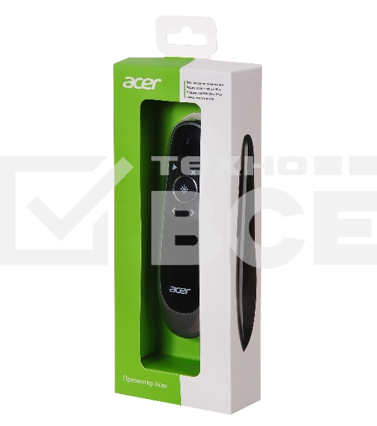 Презентер Acer OOD020 Radio USB (30м) черный