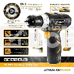 Дрель-шуруповерт Deko GCD12DU3 SET 3, 12 В, 1.5 Ач, аккумуляторная, фото20