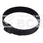 Хомуты-липучки на основе ленты Velcro® VT-200x11BK  200 x 11 мм, черные (12 шт.), фото3