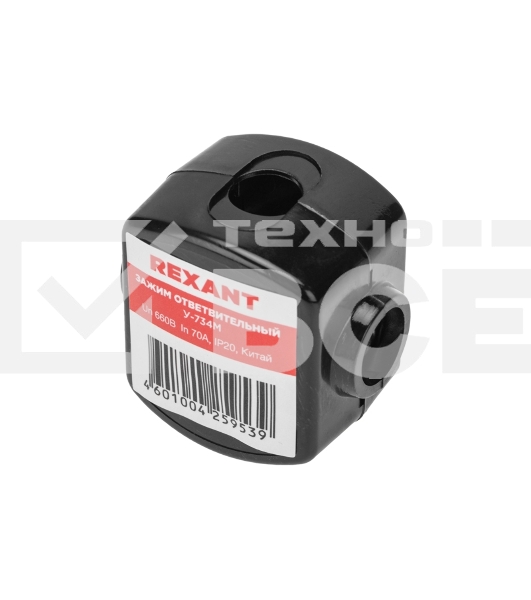 Зажим ответвительный У-734М (16-35/16-25 мм²) IP20 Rexant