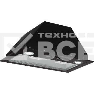 Вытяжка Elikor VREZNOJ BLOK 52P-400-P3D BLACK