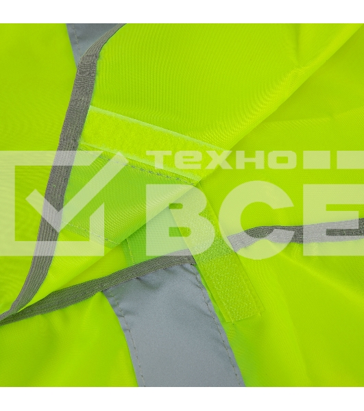 Жилет сигнальный Сибртех, желтый, размер XL 89515
