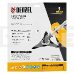 Диск для триммера, 305 х 25,4 мм, толщина 1,6 мм, 3 лезвия  Denzel, фото 1