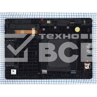 Модуль (матрица + тачскрин) для Lenovo Tab E10 TB-X104F TB-X104L черный с рамкой