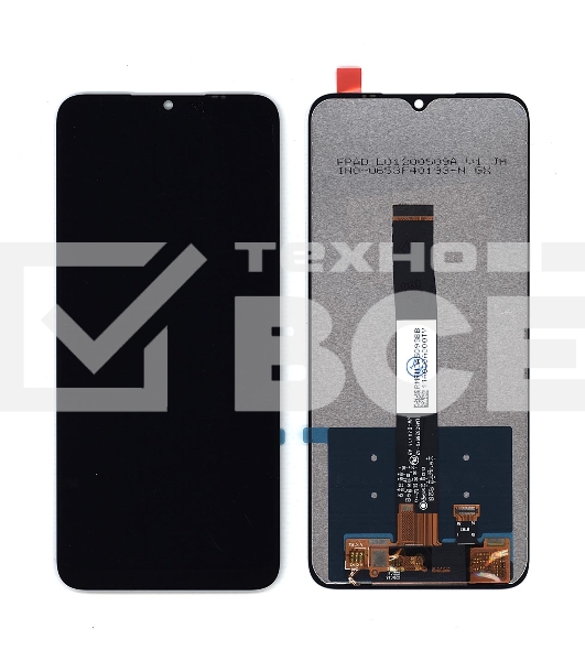 Дисплей для Xiaomi Redmi 9A, Redmi 9C, Redmi 10A (HC) черный