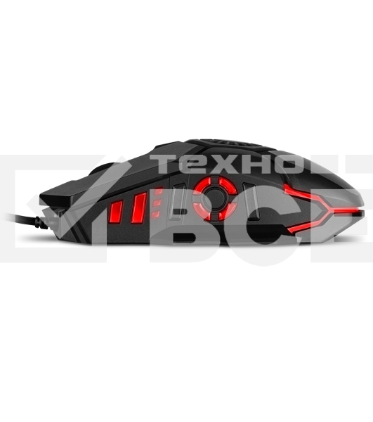 Мышь проводная SVEN RX-G880 черный, 7000 dpi, USB, кнопки - 7