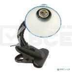 Светильник UF-320P С06 настол. прищепка 230В 60Вт E27 ЛОН син. Ultraflash 12372, фото 1