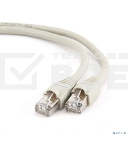 Патч-корд FTP Cablexpert кат.6, 5м, литой, многожильный (серый)