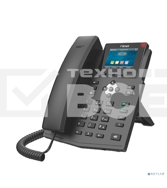 Телефон IP Fanvil X3SG черный