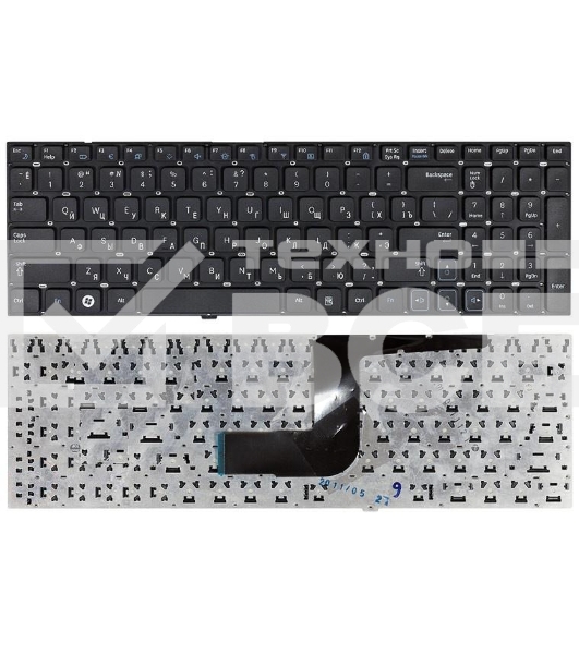 Клавиатура для ноутбука Samsung RC510 RV511 RV513 RV520 черная