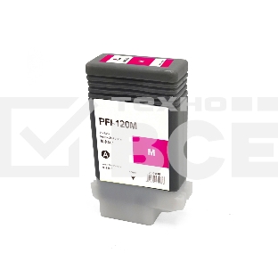 Струйный картридж NV Print PFI-120M (NV-2887C001) Magenta для Canon imagePROGRAF TM-200/205/300/305 (130 мл) совместимый