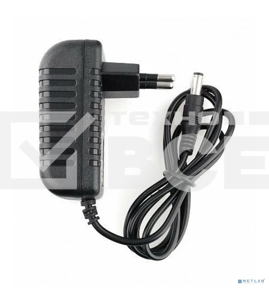 Адаптер питания Gembird NPA-AC7, 12В/1А, 1 штекер 5,5х2,5мм