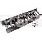 Кабельный органайзер горизонтальный Lanmaster LAN-ORG-PF/S-2U односторонний пальцы 2U шир.:19', фото4