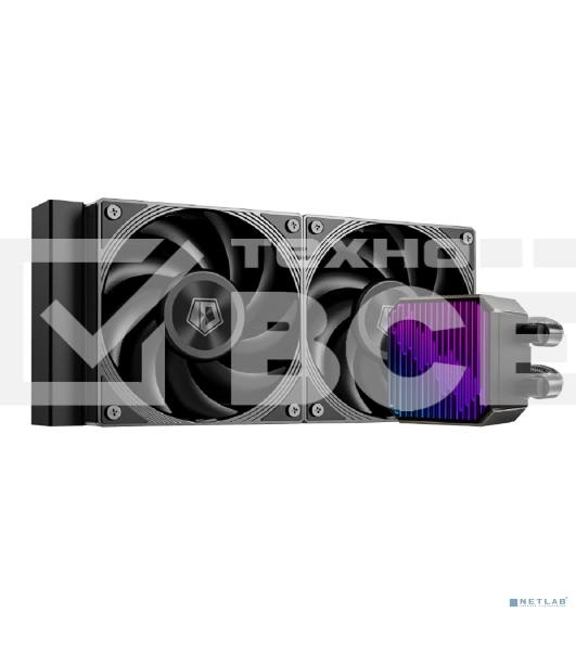 Система водяного охлаждения ID-Cooling DX240 MAX ARGb черный 120мм алюминий+медь 2150rpm 32.5db 4-pin 300W