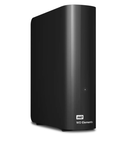 Внешний жесткий диск Western Digital WDBWLG0200HBK-EESN Elements Desktop, 20Tb, 3.5', USB 3.0, Черный