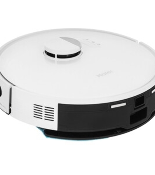 Робот-пылесос Haier HSR Pro R2 белый, 2600 мAч Li-Ion, уборка сухая/влажная, пылесборник контейнер 0.3 л (в компл.:4мешка)