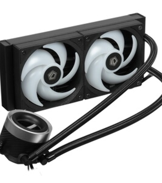 Система жидкостного охлаждения ID-Cooling FX240 INFINITY ARGb черный 120мм алюминий+медь 2000rpm 27.2db 4-pin 300W