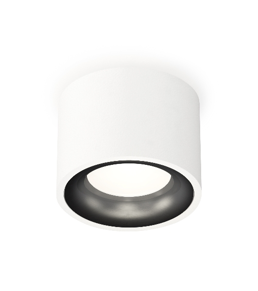Светильник Ambrella Light XS7510021 SWH/PBK белый песок/черный полированный MR16 GU5.3 (C7510, N7011)