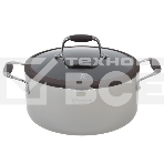 Кастрюля с/кр RDA-532 Latte (24 см 3,5 л, ручки из нержавеющей стали и силикона) Rondell, фото 1