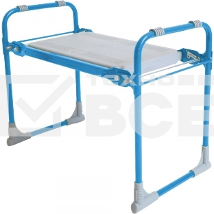 Скамейка садовая НИКА складная СК/Г голубая