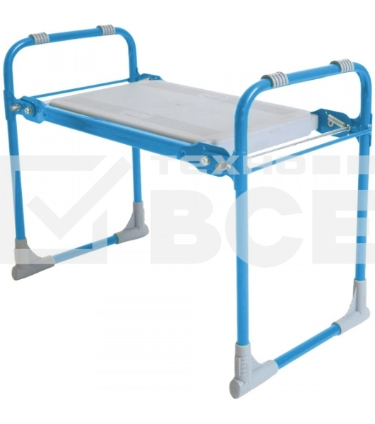 Скамейка садовая НИКА складная СК/Г голубая