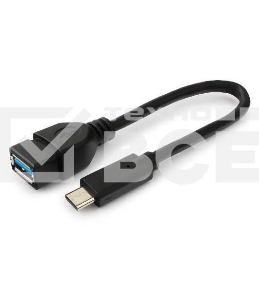 Переходник Cablexpert Переходник USB OTG, USB Type-C/USB 3.0F, пакет (A-OTG-CMAF3-01)