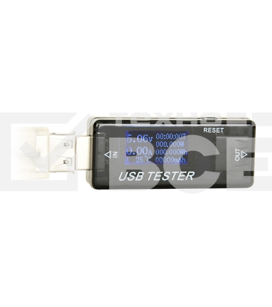 Измеритель мощности USB порта Energenie EG-EMU-03, до 30V/5A, поддержка QC 2.0 и 3.0