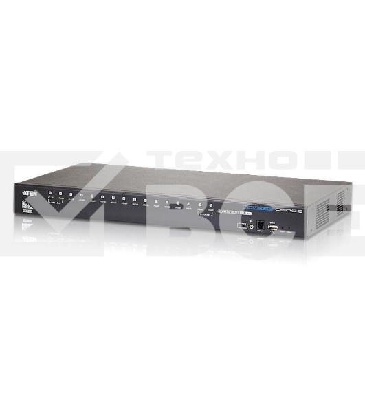 KVM переключатель ATEN 16 PORT USB HDMI KVM SWITCH W/EU PW CORD