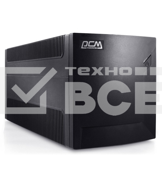 Источник бесперебойного питания Powercom Raptor RPT-2000AP 1200Вт 2000ВА черный