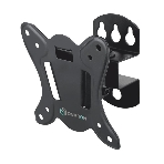 Кронштейн ONKRON Кронштейн ONKRON 17-27'' макс 100*100 мм, наклон -+ 8º, поворот: 45°, от стены 85 мм, макс вес 25кг, черный, фото 1