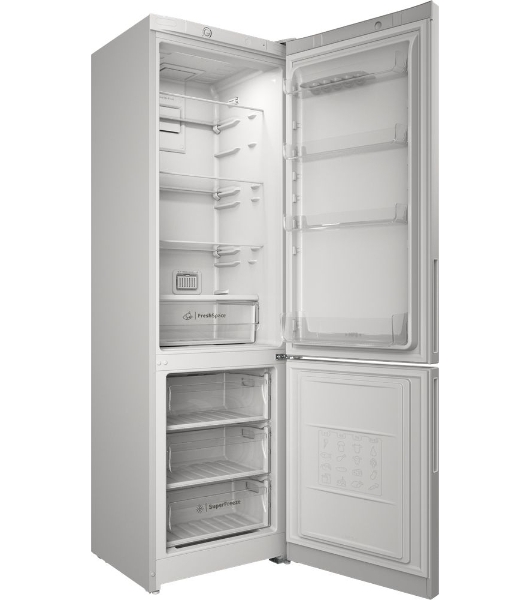 Холодильник Indesit ITR 4200 W белый двухкамерный 247/78л морозилка снизу