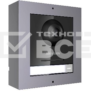 Видеопанель Hikvision DS-KV8413-WME1(C)/Flush цвет панели: черный