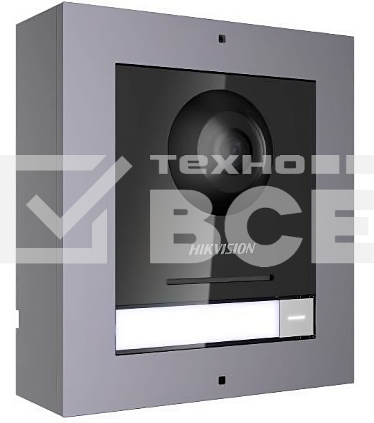 Видеопанель Hikvision DS-KV8413-WME1(C)/Flush цвет панели: черный