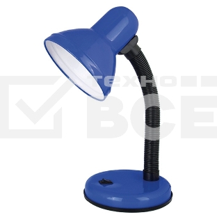 Светильник UF-301 С06 настол. 230В 60Вт син. Ultraflash 12357