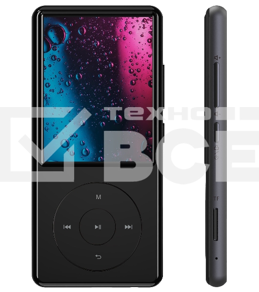 Плеер Hi-Fi Flash Digma M5 BT 32Gb черный/2.4