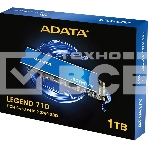 Накопитель SSD ADATA LEGEND 710, 1Tb, PCIe 3.0 x4, M.2 2280, NVMe, R/W 2400/1800, с радиатором, фото9