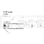 Газлифт Бюрократ NNZ A-60 черный, фото5