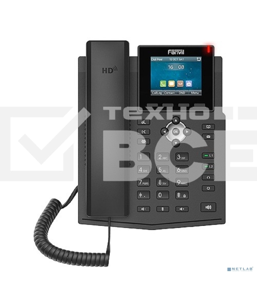 Телефон IP Fanvil X3SG черный