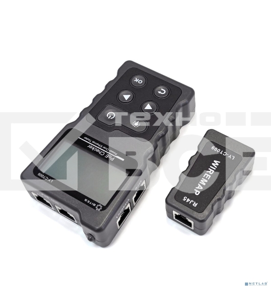 Тестер кабеля 5bites LY-CT009 UTP, STP, TEL, POE, TDR, LCD, FLASH
