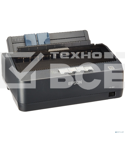 Принтер матричный Epson LX-350 (C11CC24031/C11CC24032), (А4, 357 cps (12 cpi), USB, LPT, COM)