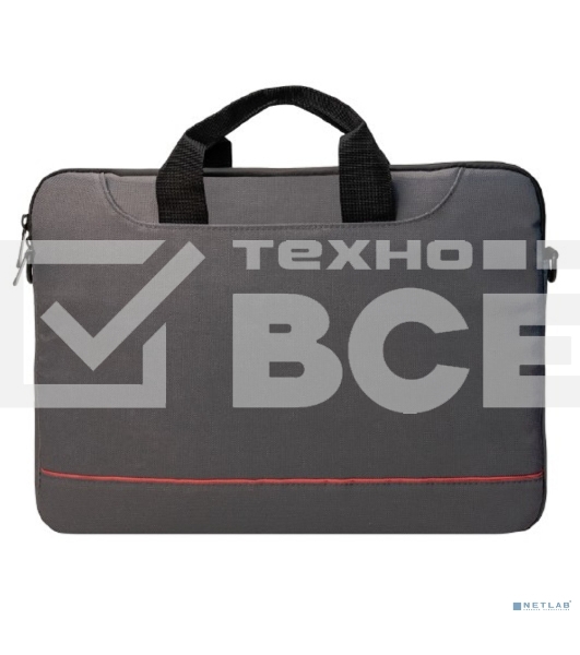 Сумка для ноутбука PORTCASE KCB-141GY (нейлон, серая до 15,6')