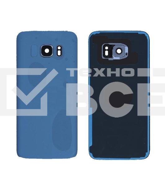 Задняя крышка для Samsung G935F Galaxy S7 Edge синяя