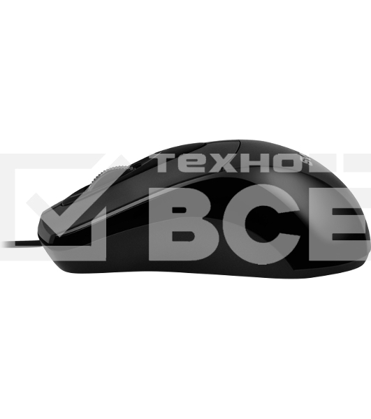 Мышь проводная SVEN RX-110 черный, 1000 dpi, USB, кнопки - 3