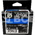 Картридж струйный голубой Epson T46S2 для SC-P700, фото2