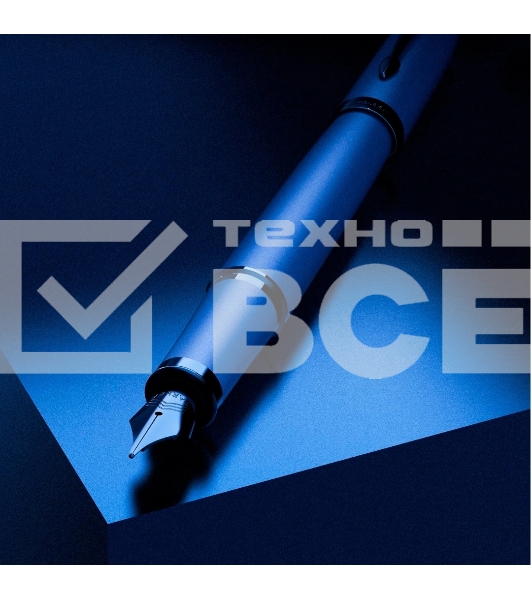 Ручка перьевая Parker IM Monochrome F328 (2172963) Blue PVD F сталь нержавеющая подар.кор.