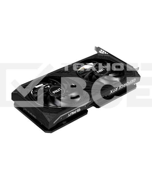 Видеокарта Palit PA-RTX4060 DUAL 8GB 8192Mb 128 GDDR6 1830/17000 HDMIx1 DPx3 HDCP Ret